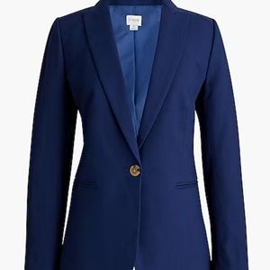NWT J. Crew Factory Linen Holland Blazer, Size 0